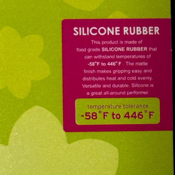 NIB Set of 2 Max Silicone Flower Trivet Jar Opener Pot Holder - Picture 9 of 10